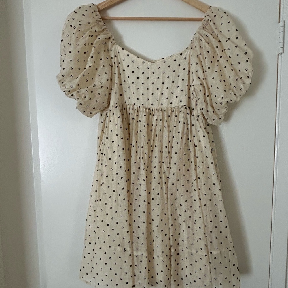 Noralee Daisy Puff Sleeve Dress